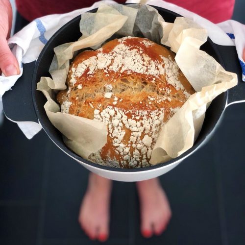 Brot ohne kneten