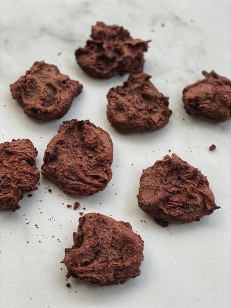 8 schokoladige Cookies