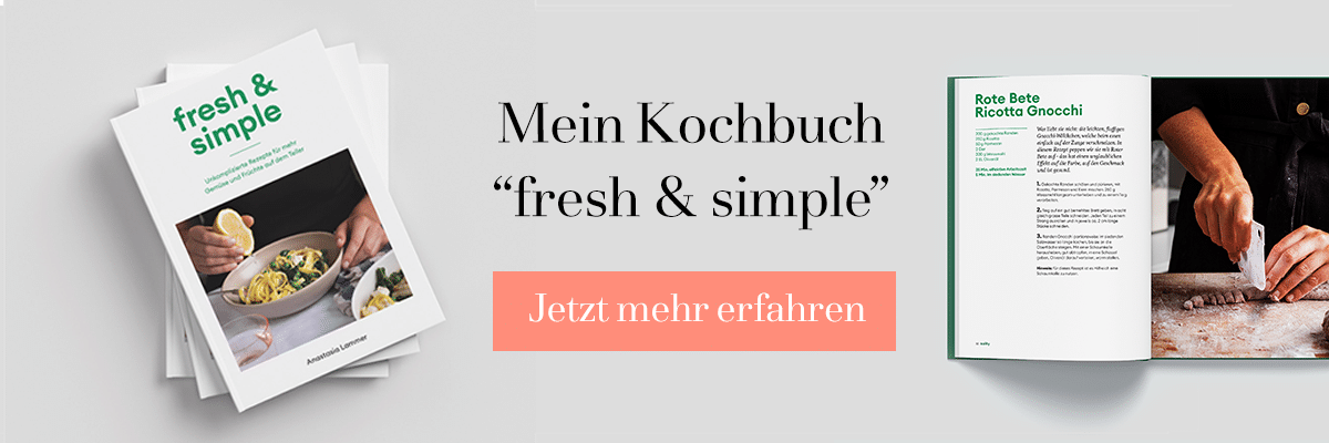 Banner Kochbuch fresh and simple
